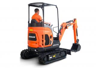 Minirypadla Develon DX17Z