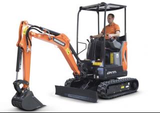 Minirypadla Develon DX17Z
