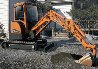 Minirypadla Doosan DX27Z