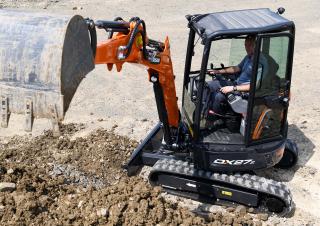 Minirypadla Doosan DX27Z-7