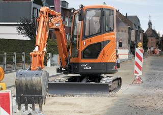 Minirypadla Doosan DX30Z