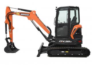 Minirypadla Develon DX35Z-7