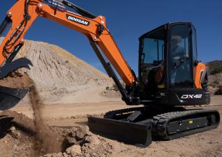 Minirypadla Doosan DX42-5K