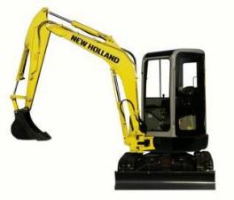 Minirypadla New Holland E 45 SR