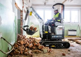 Minirypadla Bobcat E10e