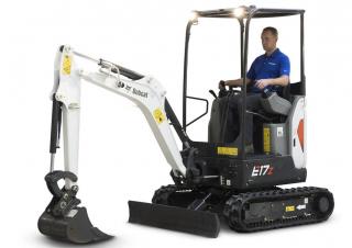 Minirypadla Bobcat E17z