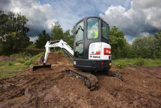 Minirypadla Bobcat E25