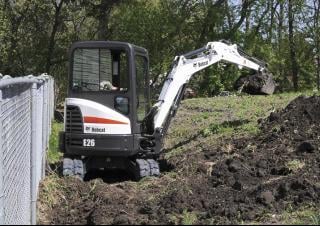 Minirypadla Bobcat E26