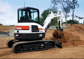 Minirypadla Bobcat E45