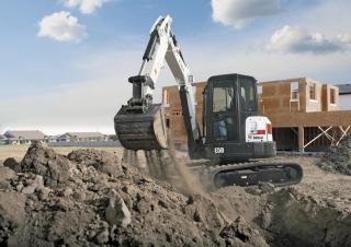Minirypadla Bobcat E50z