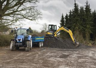 Minirypadla New Holland E50B SR