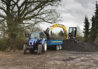 Minirypadla New Holland E50B SR