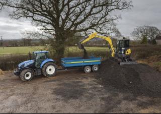 Minirypadla New Holland E50B SR