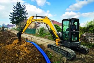 Minirypadla New Holland E50B SR