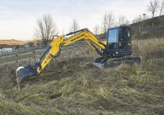Pásová rypadla New Holland E60C