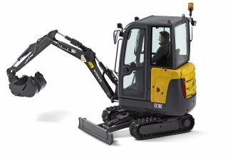 Minirypadla Volvo EC18C