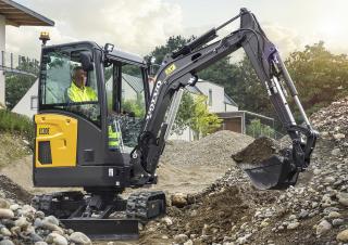 Minirypadla Volvo EC20E