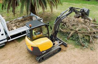 Minirypadla Volvo EC35C