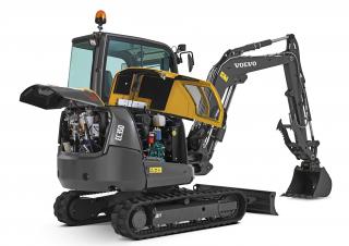 Minirypadla Volvo EC35D