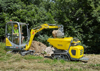 Minirypadla Wacker Neuson ET16