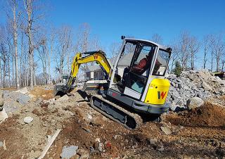 Minirypadla Wacker Neuson ET35