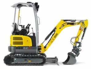 Minirypadla Wacker Neuson EZ17