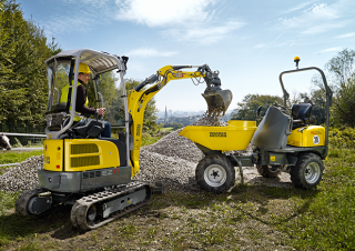 Minirypadla Wacker Neuson EZ17