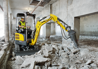 Minirypadla Wacker Neuson EZ17
