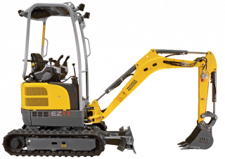 Minirypadla Wacker Neuson EZ17