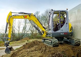 Minirypadla Wacker Neuson EZ53