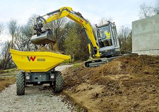 Minirypadla Wacker Neuson EZ53