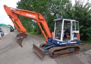 Minirypadla Kubota KH151