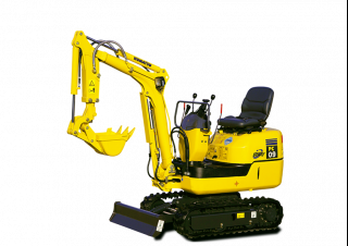 Minirypadla Komatsu PC09-1