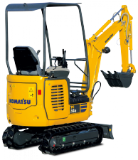 Minirypadla Komatsu PC14R-3