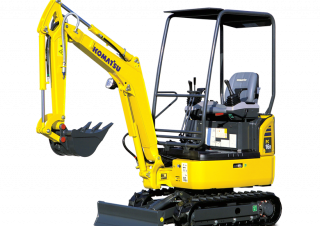 Minirypadla Komatsu PC16R-3HS