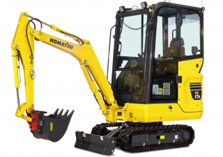 Minirypadla Komatsu PC17R-5
