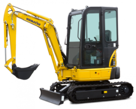Minirypadla Komatsu PC22MR-3