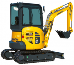 Minirypadla Komatsu PC26MR-3