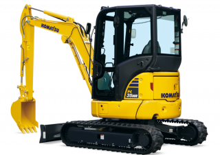 Minirypadla Komatsu PC35MR-5