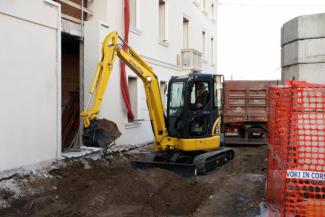 Minirypadla Komatsu PC35MR-3