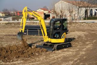Minirypadla Komatsu PC35MR-3