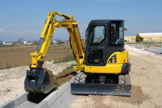 Minirypadla Komatsu PC45-1