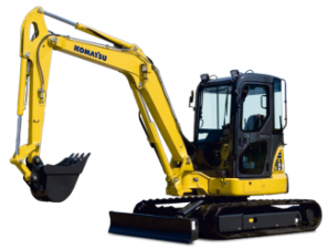 Minirypadla Komatsu PC55MR-3