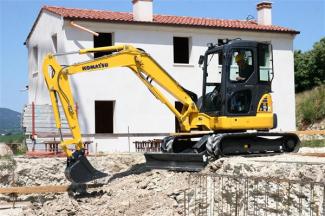 Minirypadla Komatsu PC55MR-3