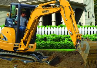 Minirypadla Kobelco SK 35 SR 5