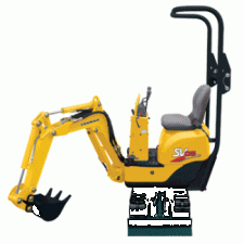 Minirypadla Yanmar SV 05 B