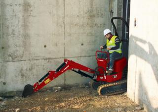 Minirypadla Yanmar SV08-1C