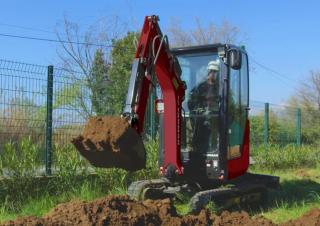 Minirypadla Yanmar SV17VT