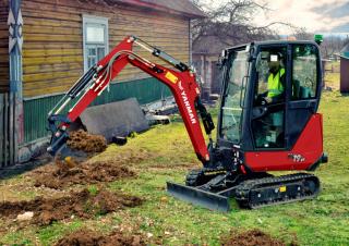 Minirypadla Yanmar SV19VT