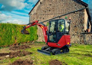 Minirypadla Yanmar SV19VT